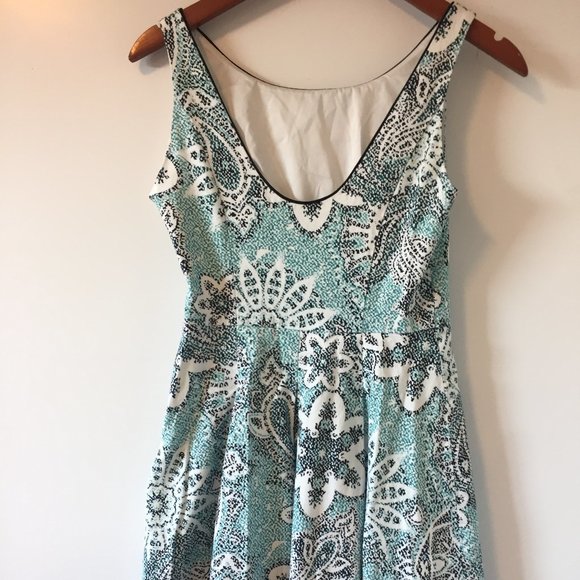 Tristan Print Fit & Flare Dress - Picture 7 of 16
